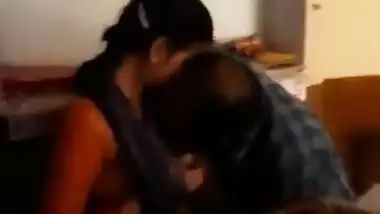 Indian teacher sucking students boobs in class