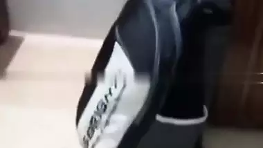 Beer drinking girl nude show before sex with boyfriend