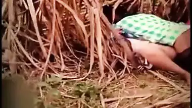 Husband caught wife emotional fuck with lover outdoor in jungle, Desi mms sex