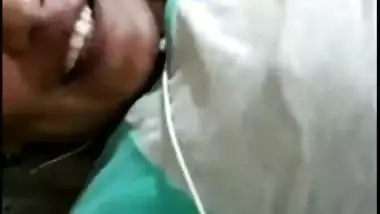 A girl show her boobs