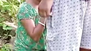 Outdoor XXX coupling of horny Desi lovers for the amateur video