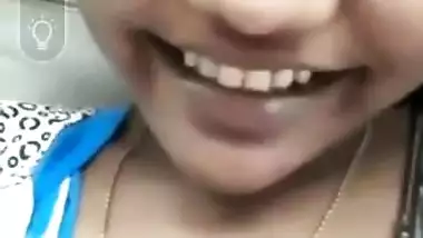 Cute Tamil Girl Showing Her Boobs