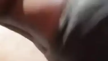 Sexy housewife strips and shakes her big Desi booty for the camera