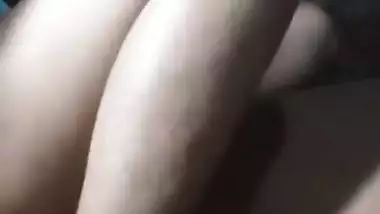 Indian XXX bitch have a hardcore sex in various poses with her boyfriend MMS