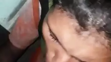 Dehati Adivasi girl giving blowjob to her lover video