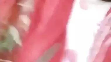 Cute Bangla girlfriend video call boobs show to lover