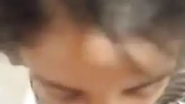 After date boy fucks Desi chick's mouth and films a XXX video MMS