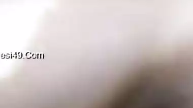 Indian girl tries to sleep but man comes to film her pinky flower