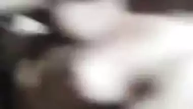 Desi housewife riding her man like pro