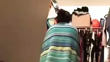 Indian stepsister's tits are the main reason for boy to set camera
