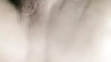 Naked Desi bitch records her huge boobs and XXX spreads her twat