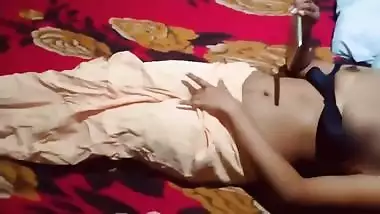 Wife Masturbates While Watching A Sex Video