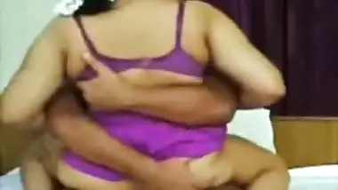 Hot Busty Indian Aunty enjoyed with her Partner