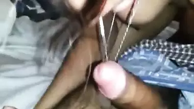 Desi Slim Cheating Wife Fucks & Takes Boss Cum On Face