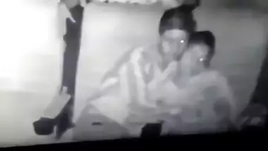 Naughty Couple in Theater Dick Sucking & Boobs Pressing