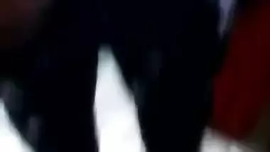 Desi trying a quick doggy with neighbor aunt she was talking over phone