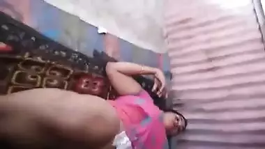 Horny customer uses moist XXX slit of Desi hooker to the fullest