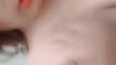 Gorgeous Desi XXX girl shows her big boobs and fat pussy MMS