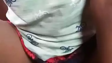 Girl plays with the dick and bounces on it like a slut in Tamil sex