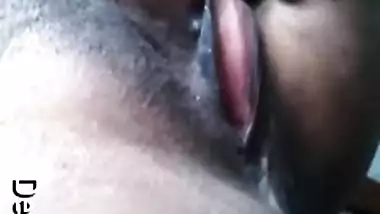 Girl brazenly exposes her soft hooters and hairy muff in a XXX Desi show