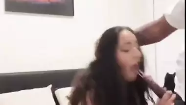 Hot Punjabi kudi fucks a black guy in NRI por