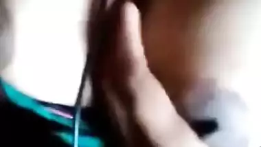 Bengali boudi showing her tits