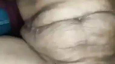 Husband fingering wife pussy harder before fucking