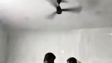 Huge ass Tamil aunty boob press and hot romance