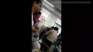 BIG TITS Indian Woman In Mall