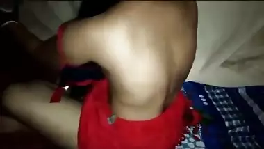 Desi woman with hidden face opens her XXX butt and pussy for sex show