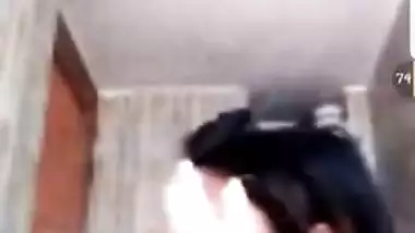 Exclusive- Sexy Girl Bathing On Video Cal