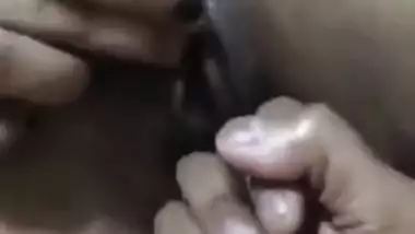 Sful Indian man fingers wife's pussy after watching a lot of porn